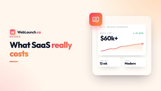 SaaS Development Cost in Canada (2026): What You'll Actually Pay to Build a SaaS Product